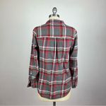 Marine layer  Plaid Flannel Button Down Photo 5