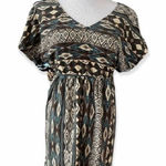 Hot & Delicious NWT Womens  Aztec Tribal Lightweight Sweater Dress - Sz L Photo 0