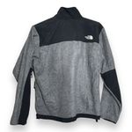 The North Face Denali Fleece Jacket Womens M Black Gray Logo Full Zip Polartec Photo 1