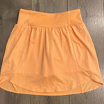 Nanette Lepore  16” Play High‎ Rise Golf Tennis Active Skirt Skort Orange Small Photo 0