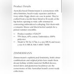 Zimmermann  Size 2 Peggy‎ Linen Shorts White Colorful Embroidered Accent Coastal Photo 8