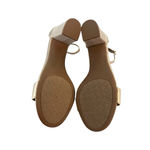 Kelly & Katie Hailee Sandal Womens Size 9M Beige Gold Shimmer 3.5 in Heel NEW Photo 6