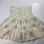 Tularosa Nellie Dress in Vintage Blue Floral Large Photo 11