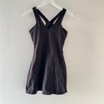 Alo Yoga ALO Airbrush Black Mini Dress S Photo 5