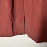 MM.LaFleur New Felisa 2.0 Faux Wrap Twill Sheath Dress Brick Red 10 NO BELT NWT Photo 9