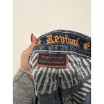 Rock Revival  Women's Skinny Jeans Size 31 Yui 5278 Y2K Embroidered Photo 5