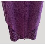 Hillard & Hanson Purple Sleeveless Layered Polyester Pull On Dress M SKU C3025 Photo 5