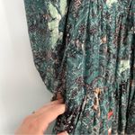 Ulla Johnson  Kemala Dress Malachite Green Poplin Cotton Long Sleeve Midi Dress 4 Photo 6