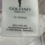 Golfino Women’s Sleeveless Polo Golf Shirt Pink White Floral Trim EUC Size M Size M Photo 5
