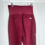 FIGS NWT Burgundy Zamora Woman’s Maternity Scrub Pants Size Small Photo 3