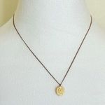 Vintage Dainty Flower Pendant Necklace Rocky Mountain Crown Made in USA Gold Photo 0