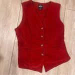 Dockers Vintage Corduroy Rust or Burnt Orange Vest L Size L Photo 3