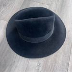 Vintage Federici Black Fedora Felt Hat Photo 3