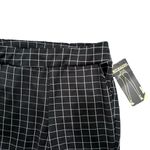 ShoSho Plaid Butt Lifting Fashion Leggings in Black, Size 2X​​​ Black Photo 1