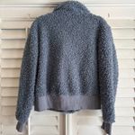 Primi Pale Blue Fuzzy Button Up Jacket Size 1X Blue Photo 1