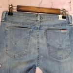 Hudson Jeans HUDSON STARK MOTO SUPER SKINNY PLEATED KNEE ZIPPER ACCENTED JEANS 26 Photo 7