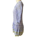 Poupette St. Barth Floral Watercolor Dropwaist Dress Cover Up Size Small Photo 2