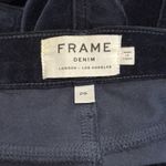 Frame  Jeans Size 29 Navy Blue Le High Skinny Velvet Pants Photo 2