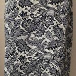 Van Heusen Studio | Women's Floral Paisley Lace Career Work Pencil Skirt | 8 Photo 0