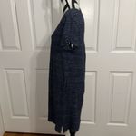 Pact  Blue Organic Cotton Shirt Dress Photo 1