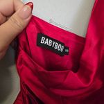 BabyBoo Ariel Red Maxi Dress Size XS Photo 5