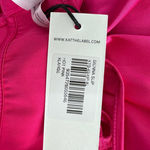 Kat the Label Sienna Slip in Hot Pink size XL Satin NWT Underwire Cups Lace Photo 9