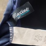 Maxine of Hollywood Women's V-Neck Twist Front Shirred One Piece Swimsuit Photo 9