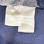 Lilly Pulitzer Nila Navy Sweater Zebra Jacquard with Side Button Detail Sz XS Photo 9