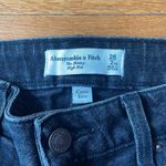 Abercrombie & Fitch NWT  The Skinny High Rise Curve Love in Black Photo 4