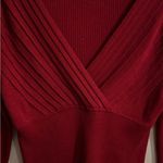 Style & Co Silk Wrap Blouse Womens PL silk Babydoll Y2K Sleek Office Photo 1