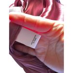 Chelsea and Violet Chelsea Violet Womens Pink Lace Trim V Neck Wide Leg Jumpsuit Romper Size S Photo 4