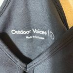 Outdoor Voices  Double Time Bra Black, Size‎ Large (RN 101116) Photo 2