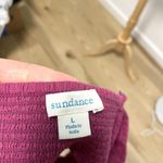 Sundance Pin-Tuck Button Front Tank Top Camisole Magenta size Large Photo 6