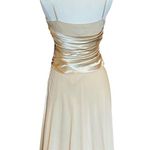 Adrianna Papell Silk Draped Surplice Wrap Cocktail Dress Vintage 90’s Photo 9