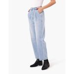 Rolla’s Chloe Pleat High Rise Denim Jeans Light Blue Size 25 Blue Photo 1