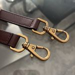 Lauren Ralph Lauren Leather Medium Witley Bucket Bag in Dark Mahogany, NEW $395 Brown Photo 7