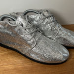 Rouge Helium Rouge Shoes Womens Size 8 Lace Up Ankle Boots Metallic Sparkle Party Casual Photo 0