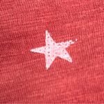 Democracy  women’s medium Shirt celestial moon stars v-neck Photo 6