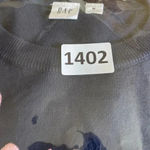 Gap  Navy Blue With Pink Lettering Graphic Sweater Long Sleeves Cotton Casual Wom Photo 13