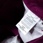 Lee  Corduroy High Rise Flare Pants Jeans Purple Indigood Y2K Stretch Size 24 Photo 6