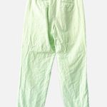 J.Crew Pleated Wide Leg Light Green Pants Linen Blend Trousers Size 2 Photo 1