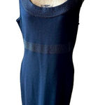 St. John  Santana Knit Black Dress Photo 0