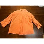 Talbots  Quarter Sleeve Blazer Pea Coat Jacket Women 10 Spring Transitional Art Photo 2