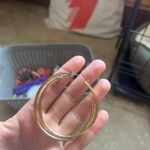 Francesca's Gold Hoop Earnings Photo 1