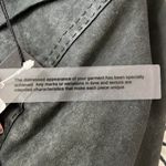 Elie Tahari  New Lambskin Leather Distressed Sally Jacket Size Large in Black Photo 4