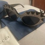 Gucci GG0781S 003 CRYSTALS CAT-EYE FRAME Sunglasses Photo 11