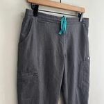 FIGS - Yola Skinny Scrub Pants Graphite Medical Nurse Doctor Petite Photo 2
