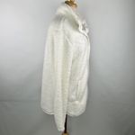 Members Mark Sz Large Cozy Sherpa Full Snap Jacket White Womens Long Sleeve Warm Photo 6