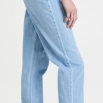 MOTHER SNACKS! Straight leg jeans New High rise light wash 90s Jean NWT 29 Blue Photo 2