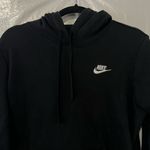 Nike Black Sportswear Club Fleece Pullover Sweatshirt Size Medium Photo 2